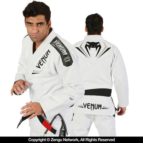 Venum-Elite Jiu Jitsu Gi (White/Silver)-1